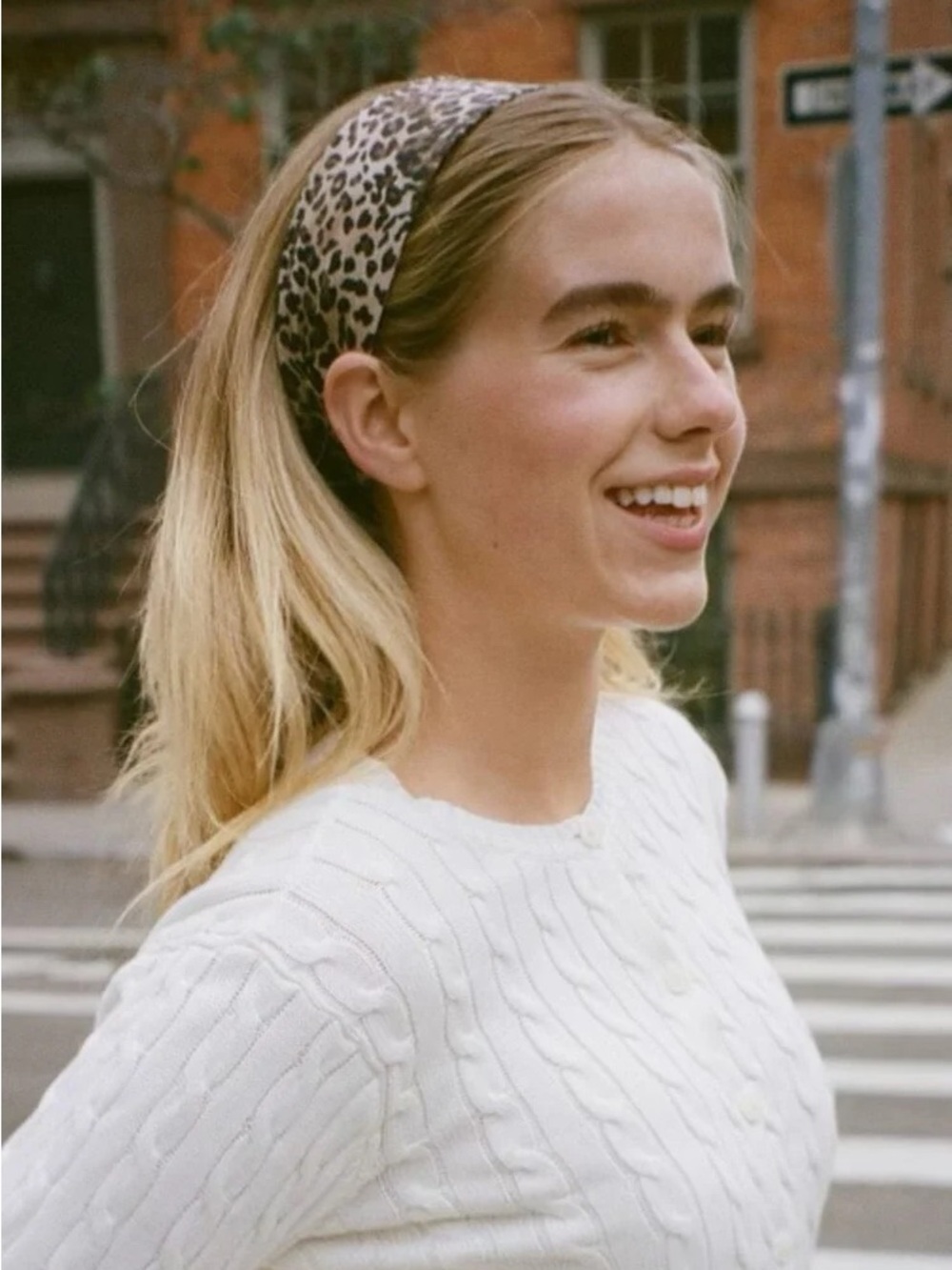 Brandy melville Leopard Print Headband